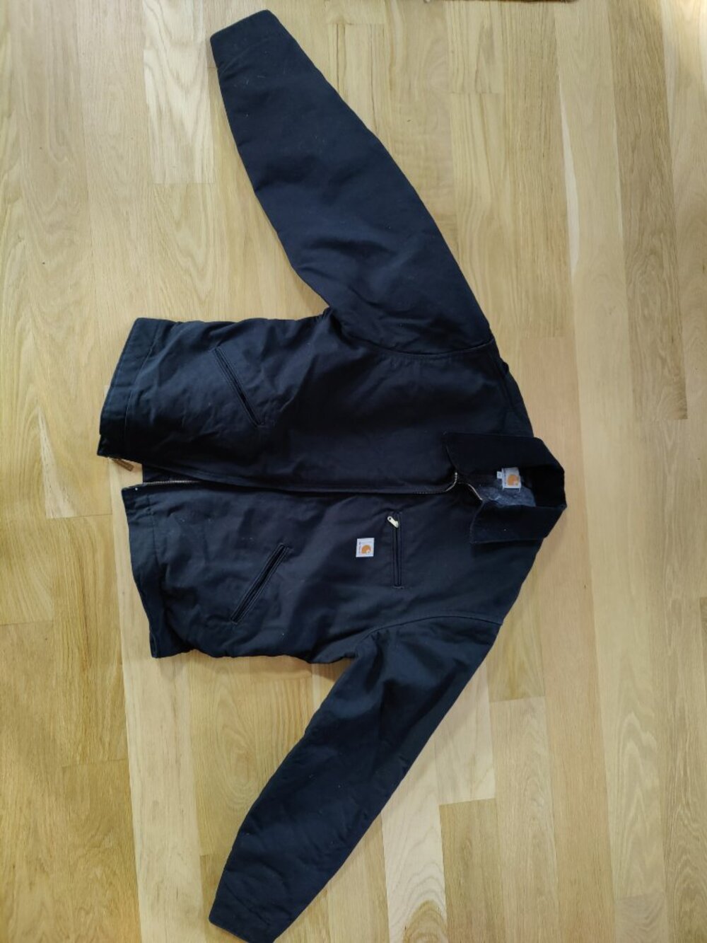 Carhartt XL Tall Detroit Duck J01 Jacket Black - Picture 3 of 11